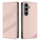 For Samsung Galaxy S24+ 5G Embossed Multi-functional Wallet Retro Leather Phone Case(Pink) - 2