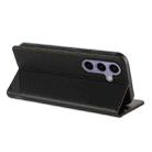 For Samsung Galaxy S24 FE 5G Embossed Multi-functional Wallet Retro Leather Phone Case(Black) - 3