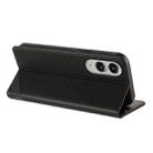 For Samsung Galaxy S25 Edge 5G Embossed Multi-functional Wallet Retro Leather Phone Case(Black) - 3