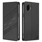 For Samsung Galaxy XCover6 Pro Embossed Multi-functional Wallet Retro Leather Phone Case(Black) - 2