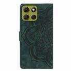For Motorola Moto G86 5G Mandala Embossed Retro Frosted Leather Phone Case(Green) - 3