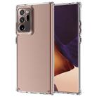For  Samsung Galaxy Note20 Ultra Four Corner Airbag Shockproof TPU + PC Acrylic Case(Transparent) - 1