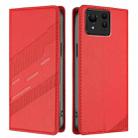 For Asus Zenfone 11 Ultra Embossed Multi-functional Wallet Retro Leather Phone Case(Red) - 2