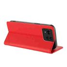 For Asus Zenfone 11 Ultra Embossed Multi-functional Wallet Retro Leather Phone Case(Red) - 3