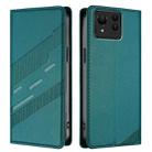 For Asus Zenfone 11 Ultra Embossed Multi-functional Wallet Retro Leather Phone Case(Dark Green) - 2