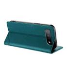 For Asus ROG Phone 7 Embossed Multi-functional Wallet Retro Leather Phone Case(Dark Green) - 3