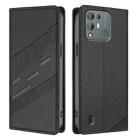 For Blackview A55 Pro Embossed Multi-functional Wallet Retro Leather Phone Case(Black) - 2