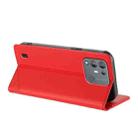 For Blackview A55 Pro Embossed Multi-functional Wallet Retro Leather Phone Case(Red) - 3
