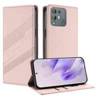 For Blackview A55 Pro Embossed Multi-functional Wallet Retro Leather Phone Case(Pink) - 1