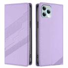 For Blackview A95 Embossed Multi-functional Wallet Retro Leather Phone Case(Light Purple) - 2