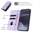 For Blackview A200 Pro Embossed Multi-functional Wallet Retro Leather Phone Case(Light Purple) - 1