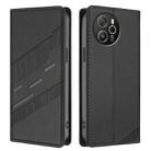 For Blackview Shark 8 Embossed Multi-functional Wallet Retro Leather Phone Case(Black) - 2