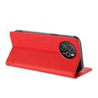 For Blackview Shark 8 Embossed Multi-functional Wallet Retro Leather Phone Case(Red) - 3