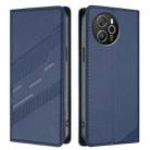 For Blackview Shark 8 Embossed Multi-functional Wallet Retro Leather Phone Case(Dark Blue) - 2