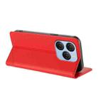 For Blackview Shark 9 Embossed Multi-functional Wallet Retro Leather Phone Case(Red) - 3