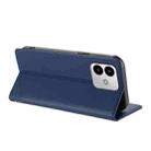 For Cubot Note 40 Embossed Multi-functional Wallet Retro Leather Phone Case(Dark Blue) - 3