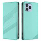 For Cubot P80 Embossed Multi-functional Wallet Retro Leather Phone Case(Mint Green) - 2