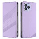 For Cubot P80 Embossed Multi-functional Wallet Retro Leather Phone Case(Light Purple) - 2
