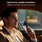 For Xiaomi 15 Ultra Ice-transparent Metal Lens Holder MagSafe Plating Phone Case(White Sand Silver) - 3