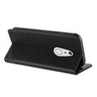 For Fujitsu Arrows Be4 / F-41A Embossed Multi-functional Wallet Retro Leather Phone Case(Black) - 3