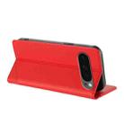 For Google Pixel 10 / 10 Pro Embossed Multi-functional Wallet Retro Leather Phone Case(Red) - 3