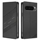 For Google Pixel 10 Pro XL Embossed Multi-functional Wallet Retro Leather Phone Case(Black) - 2