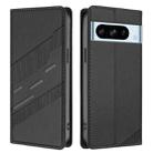 For Google Pixel 8 Pro Embossed Multi-functional Wallet Retro Leather Phone Case(Black) - 2