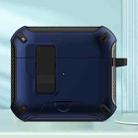 For AirPods 3 Wireless Bluetooth Earphones MagSafe Holder Protective Case(Blue) - 1