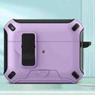 For AirPods Pro 2 Wireless Bluetooth Earphones MagSafe Holder Protective Case(Purple) - 1