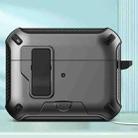 For AirPods Pro 2 Wireless Bluetooth Earphones MagSafe Holder Protective Case(Grey) - 1