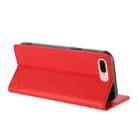 For iPhone 8 Plus / 7 Plus Embossed Multi-functional Wallet Retro Leather Phone Case(Red) - 3