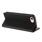 For iPhone SE 2022 / 2020 / 8 / 7 Embossed Multi-functional Wallet Retro Leather Phone Case(Black) - 3