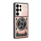 For Samsung Galaxy S23 Ultra 5G Armor Rotating Holder MagSafe Phone Case(Rose Gold) - 2