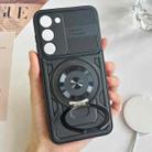 For Samsung Galaxy S20 FE Armor Rotating Holder MagSafe Phone Case(Black) - 2