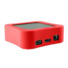 For Apple TV 4K 5th / 4th Anti-slip Shockproof Silicone Remote Control Protective Case(Red) - 2