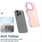 For iPhone 16 Pro Max Plating Gradient Discolor Phone Case(Transparent) - 3