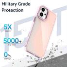 For iPhone 16 Plating Gradient Discolor Phone Case(Blue) - 2