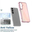 For Samsung Galaxy S25 5G Plating Gradient Discolor Phone Case(Black) - 3