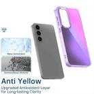 For Samsung Galaxy S24 FE 5G Plating Gradient Discolor Phone Case(Pink) - 3