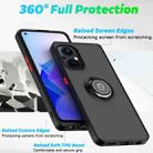 For Realme 14 5G Global Q Shadow 1 Series TPU + PC Phone Case with Ring(Royal Blue) - 3