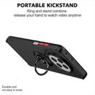 For Realme 12+ 5G / 12 4G Q Shadow 1 Series TPU + PC Phone Case with Ring(Red) - 3