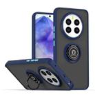 For Realme 12+ 5G / 12 4G Q Shadow 1 Series TPU + PC Phone Case with Ring(Royal Blue) - 1