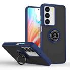 For Realme C75 4G / 14x Global Q Shadow 1 Series TPU + PC Phone Case with Ring(Royal Blue) - 1