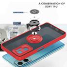 For Realme 9i 4G / OPPO A36 Q Shadow 1 Series TPU + PC Phone Case with Ring(Black+Black) - 3