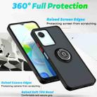 For Realme C30 / C33 Q Shadow 1 Series TPU + PC Phone Case with Ring(Sky Blue) - 2