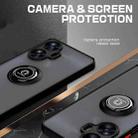 For Realme C55 4G Q Shadow 1 Series TPU + PC Phone Case with Ring(Army Green) - 3