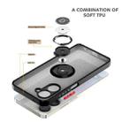 For Realme 10 Pro Q Shadow 1 Series TPU + PC Phone Case with Ring(Army Green) - 3