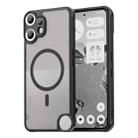 For Nothing CMF Phone 2 Pro Fan Dun Series TPU Hybrid PC Frosted Magsafe Phone Case(Black) - 1