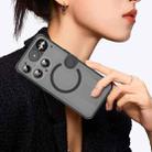 For Nothing Phone 3 Fan Dun Series TPU Hybrid PC Frosted Magsafe Phone Case(Black) - 3
