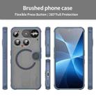 For Nothing Phone 3 Fan Dun Series TPU Hybrid PC Frosted Magsafe Phone Case(Blue) - 2
